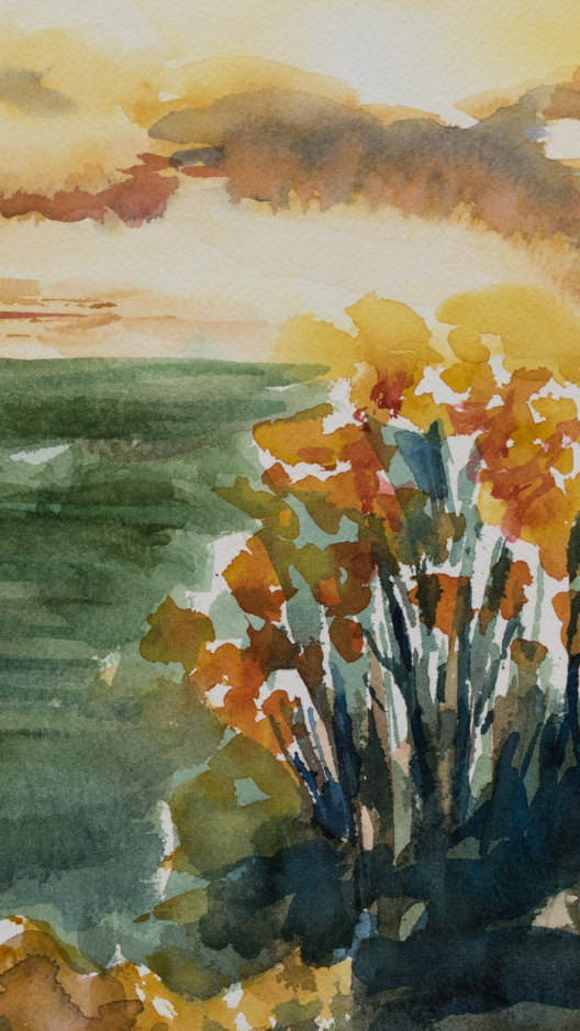 Une aquarelle